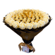 Prezent na 50 Urodziny lub Rocznicę Ślubu, Imeniny, Ślub, Wesele. Słodki bukiet Ferrero Rocher i r&oacute;że mydlane.