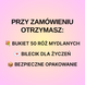 Prezent na 50 Urodziny. Bukiet mydlany kwiaty mydlane r&oacute;że 50 szt.