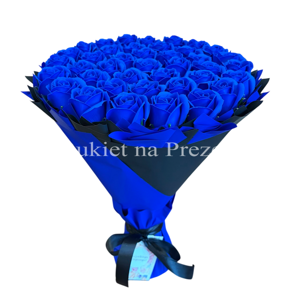 Prezent na 40 Urodziny. Bukiet mydlany kwiaty mydlane r&oacute;że 40 szt.
