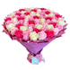 BUKIET 101 R&Oacute;Ż MYDLANYCH R&Oacute;ŻOWY MIX DLA DZIEWCZYNY KOBIETY DUŻY MEGA PREZENT NA URODZINY ROCZNICĘ ŚLUBU PREMIUM Z DOSTAWĄ FLOWER BOX mydlany kwiaty mydlane r&oacute;że