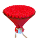 BUKIET 101 CZERWONYCH R&Oacute;Ż MYDLANYCH DLA DZIEWCZYNY KOBIETY DUŻY MEGA PREZENT NA URODZINY ROCZNICĘ ŚLUBU PREMIUM FLOWER BOX mydlany kwiaty mydlane r&oacute;że