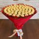 Подарок на 75-летие сладкий букет из конфет Ferrero Rocher (75 конфет) bgs041 (75 szt / f33) czerwony i złoty фото 6