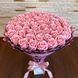 Подарок на 50 лет. Букет из мыльных роз 50 шт. bg005 r&oacute;że Puder=Dark Pink f33 фото 3