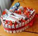 Prezent dla dziecka tort ze słodyczami Kinder Niespodzianka, Bueno, Schoko-Bons, Kinder Country