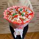 Сладкий букет розовый на день рождения со сладостями Kinder (диаметр 30 см) bgs019 r&oacute;żowy 34 фото 2
