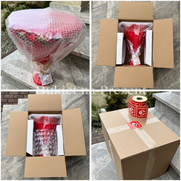 Букет зелено-золотой с конфетами Ferrero (25 шт Ферреро) Подарок на 25 лет bgs013 zielony i złoty фото